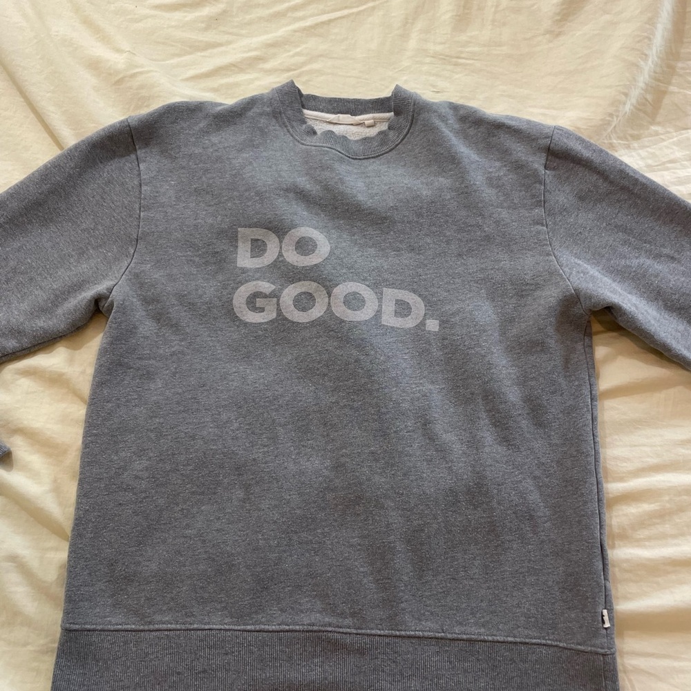 Cotopaxi Gray 'Do Good' Sweatshirt
